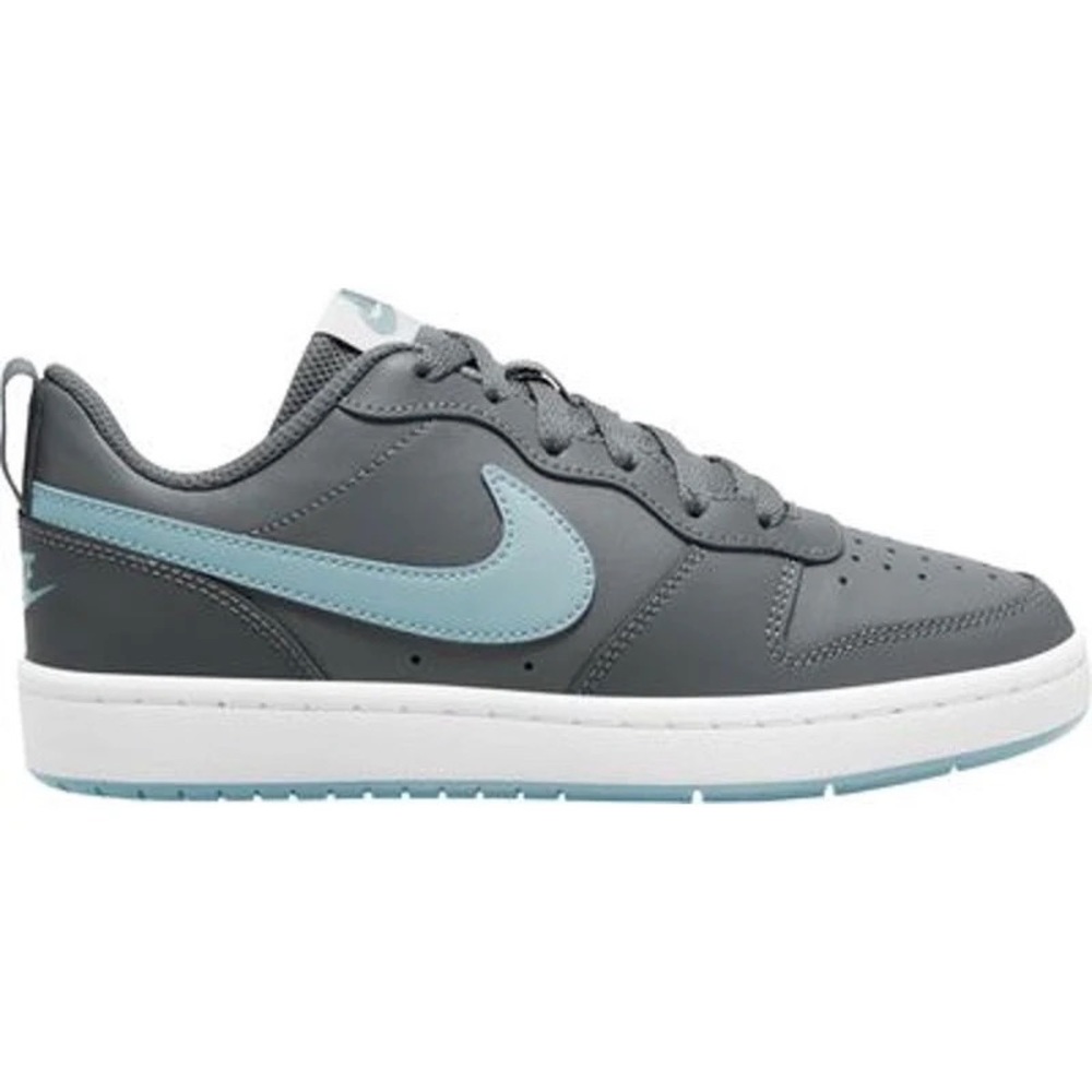 Nike Court Borough Low 2 (GS) Youth Size 5Y Grey Ocean Bliss BQ5448-018 New